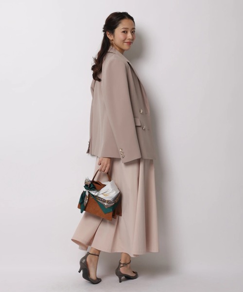 JUSGLITTY（ジャスグリッティー）の「配色スクエアドッキングワンピース（ワンピース・レディース・ブラック系その他/ピンク/ミント・2/1）」の5枚目の写真