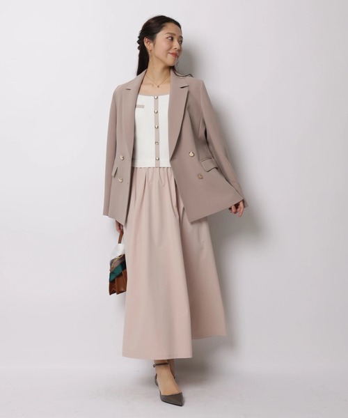 JUSGLITTY（ジャスグリッティー）の「配色スクエアドッキングワンピース（ワンピース・レディース・ブラック系その他/ピンク/ミント・2/1）」の8枚目の写真