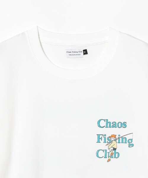 Chaos Fishing Club(カオスフィッシングクラブ)の「Chaos Fishing Club / Onna T-Shirt S/S(Tシャツ/カットソー・メンズ・ブラック/ホワイト・XL/M/L)」の4枚目の写真