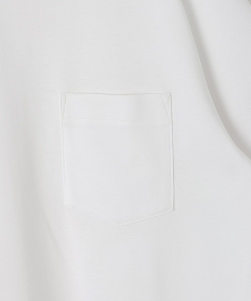GLOBAL WORK(グローバルワーク)の「リッチクリーンTシャツ/半袖/636393(Tシャツ/カットソー・メンズ・オフホワイト/ボルドー/ネイビー/グリーン/サックスブルー/グレイッシュベージュ/チャコールグレー・LARGE/MEDIUM/SMALL/X-LARGE)」の13枚目の写真