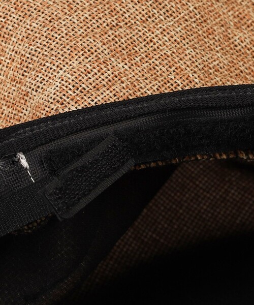 Afternoon Tea（アフタヌーンティー）の「ギマツバ広UVハット（ハット・レディース・アイボリー/ライトブラウン/グレー・ONE SIZE）」の14枚目の写真