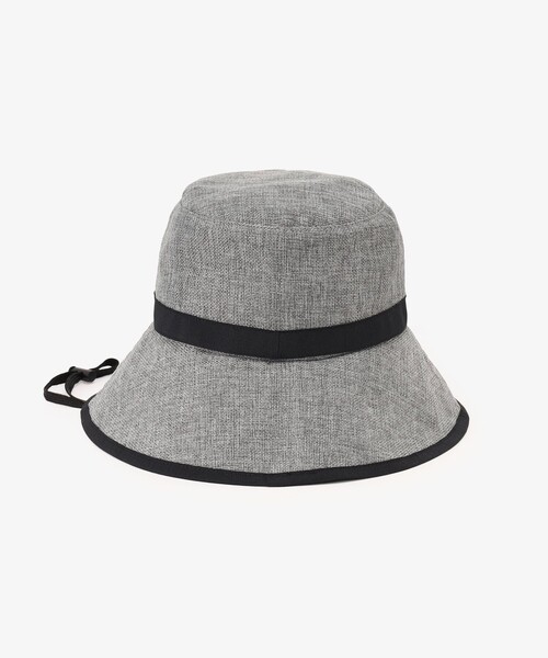 Afternoon Tea（アフタヌーンティー）の「ギマツバ広UVハット（ハット・レディース・アイボリー/ライトブラウン/グレー・ONE SIZE）」の20枚目の写真