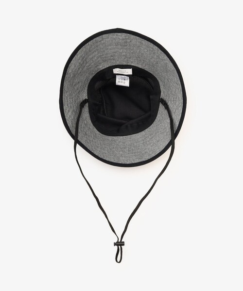 Afternoon Tea（アフタヌーンティー）の「ギマツバ広UVハット（ハット・レディース・アイボリー/ライトブラウン/グレー・ONE SIZE）」の5枚目の写真