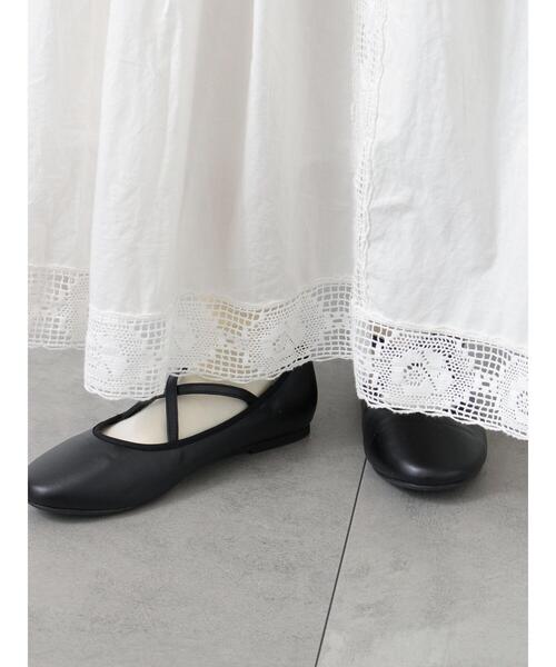 Samansa Mos2(サマンサ モスモス)の「ローズ柄レースギャザースカート(スカート・レディース・オフホワイト/ピンク/ブラック・F)」の14枚目の写真