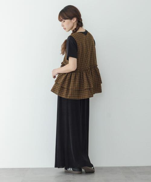 URBAN RESEARCH Sonny Label（アーバンリサーチサニーレーベル）の「『WEB限定』マイクロプリーツイージースカート（スカート・レディース・ブラック/ドット・FREE）」の17枚目の写真