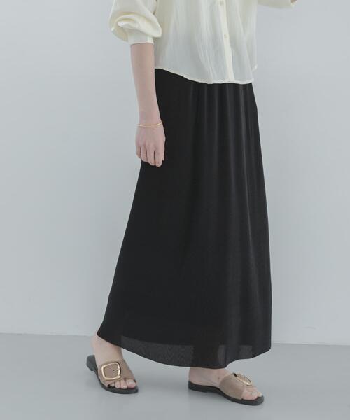 URBAN RESEARCH Sonny Label（アーバンリサーチサニーレーベル）の「『WEB限定』マイクロプリーツイージースカート（スカート・レディース・ブラック/ドット・FREE）」の19枚目の写真