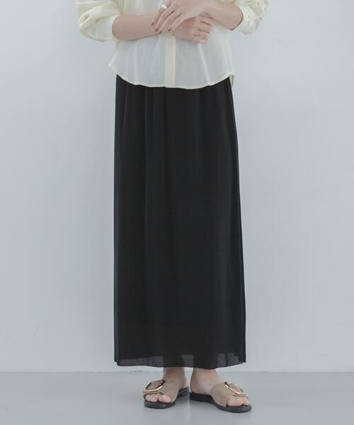 URBAN RESEARCH Sonny Label（アーバンリサーチサニーレーベル）の「『WEB限定』マイクロプリーツイージースカート（スカート・レディース・ブラック/ドット・FREE）」の20枚目の写真