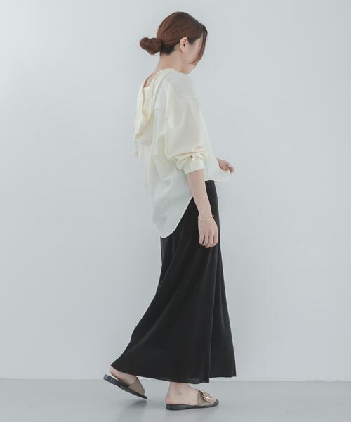 URBAN RESEARCH Sonny Label（アーバンリサーチサニーレーベル）の「『WEB限定』マイクロプリーツイージースカート（スカート・レディース・ブラック/ドット・FREE）」の22枚目の写真