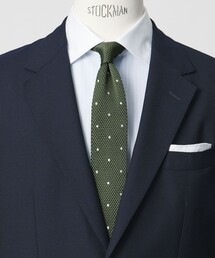 green label relaxing（グリーンレーベルリラクシング）の「GLR ポリエステル ウォッシャブル ニット ドット ネクタイ ニットタイ（ネクタイ）」