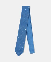 green label relaxing（グリーンレーベルリラクシング）の「GLR ポリエステル ウォッシャブル ニット ドット ネクタイ ニットタイ（ネクタイ）」