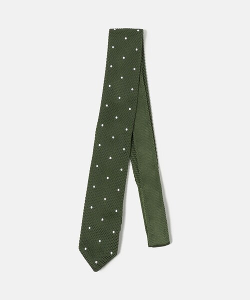 green label relaxing(グリーンレーベルリラクシング)の「GLR ポリエステル ウォッシャブル ニット ドット ネクタイ ニットタイ(ネクタイ・メンズ・オリーブ/ダークブラウン/ネイビー/ロイヤルブルー/ダークグレー・FREE)」の21枚目の写真