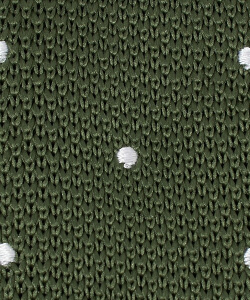 green label relaxing(グリーンレーベルリラクシング)の「GLR ポリエステル ウォッシャブル ニット ドット ネクタイ ニットタイ(ネクタイ・メンズ・オリーブ/ダークブラウン/ネイビー/ロイヤルブルー/ダークグレー・FREE)」の18枚目の写真