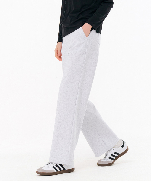 CHASECULT(チェイスカルト)の「レディースエッセンシャルワイドパンツ-FARG7267B0E(スウェットパンツ・レディース・ライトグレー・67/70/76)」の2枚目の写真