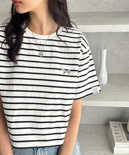 PENNEYS(ぺニーズ)の「GeeRA別注【PENNEYS】綿100%接触冷感ショートTシャツ ペニーズ キツネ/ペニーズ フォックス/THE FOX(Tシャツ/カットソー・レディース・ブラック/オフホワイト/ホワイト系その他/チャコール・MEDIUM/LARGE/X-LARGE)」の22枚目の写真