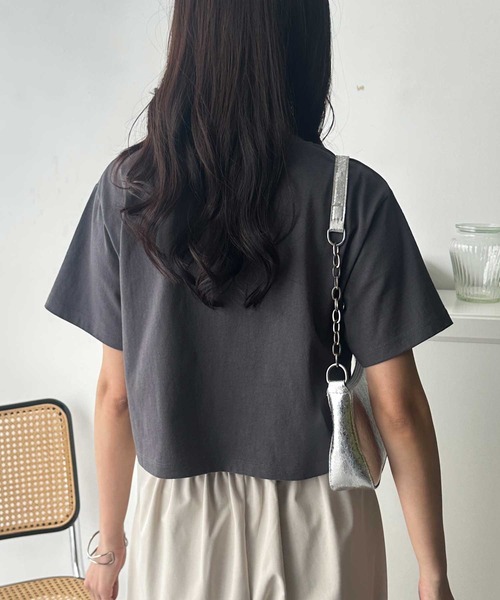 PENNEYS(ぺニーズ)の「GeeRA別注【PENNEYS】綿100%接触冷感ショートTシャツ ペニーズ キツネ/ペニーズ フォックス/THE FOX(Tシャツ/カットソー・レディース・ブラック/オフホワイト/ホワイト系その他/チャコール・MEDIUM/LARGE/X-LARGE)」の15枚目の写真