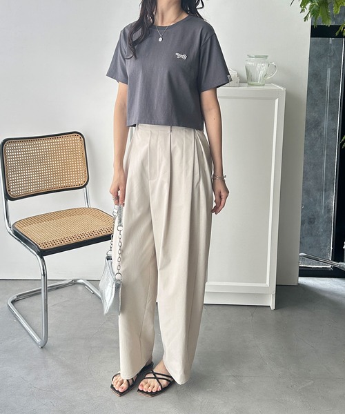 PENNEYS(ぺニーズ)の「GeeRA別注【PENNEYS】綿100%接触冷感ショートTシャツ ペニーズ キツネ/ペニーズ フォックス/THE FOX(Tシャツ/カットソー・レディース・ブラック/オフホワイト/ホワイト系その他/チャコール・MEDIUM/LARGE/X-LARGE)」の17枚目の写真