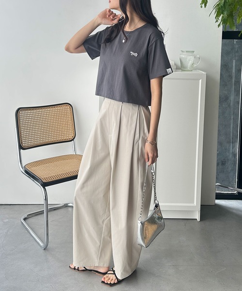 PENNEYS(ぺニーズ)の「GeeRA別注【PENNEYS】綿100%接触冷感ショートTシャツ ペニーズ キツネ/ペニーズ フォックス/THE FOX(Tシャツ/カットソー・レディース・ブラック/オフホワイト/ホワイト系その他/チャコール・MEDIUM/LARGE/X-LARGE)」の18枚目の写真