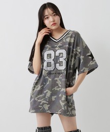 10C REPIPI（ジューシーレピピ）の「フットボールミニワンピース（ワンピース）」