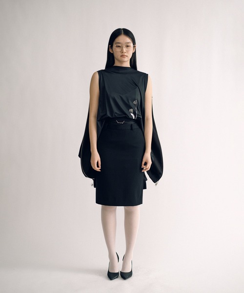 KEISUKEYOSHIDA(ケイスケヨシダ)の「Parka (sleeveless lining)(パーカー・レディース・グレー/ブラック・FREE)」の22枚目の写真