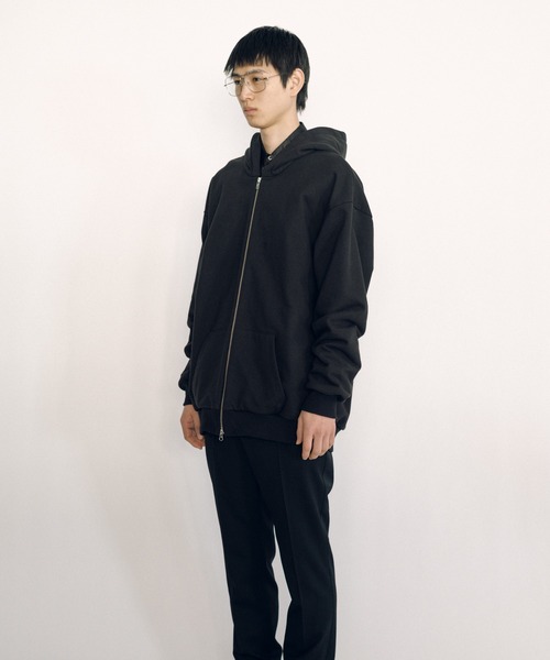 KEISUKEYOSHIDA(ケイスケヨシダ)の「Parka (sleeveless lining)(パーカー・レディース・グレー/ブラック・FREE)」の6枚目の写真