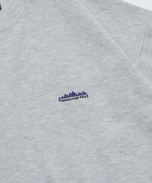 FREAK'S STORE(フリークスストア)の「限定展開 THOUSAND MILE×FREAK'S STORE サウザンドマイル 別注 バックプリント ウェーブロゴ Tシャツ 抗菌防臭 吸水速乾(Tシャツ/カットソー・メンズ・ホワイト/グリーン/アッシュグレー/ブラック・SMALL/MEDIUM/LARGE)」の21枚目の写真