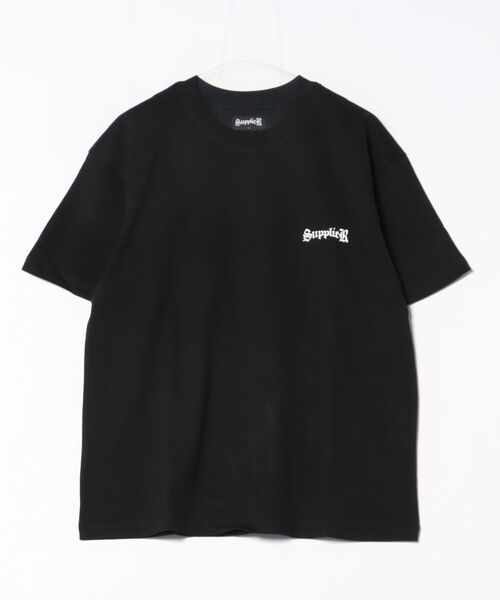 SUPPLIER（サプライヤー）の「SUPPLIER/サプライヤー/Tribal Cross Tee（Tシャツ/カットソー・メンズ・ブラック/ピンク/ホワイト・XL/M/L）」の4枚目の写真