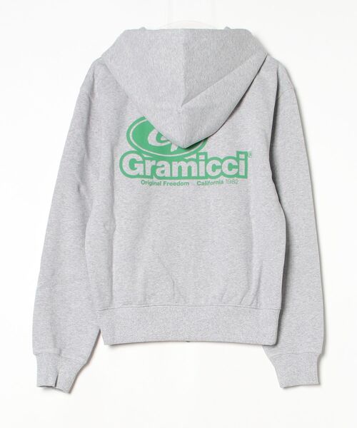 Gramicci(グラミチ)の「'82 ZIP HOODED SWEATSHIRT / 82ジップフーデッドスウェットシャツ Gramicci グラミチ(パーカー・メンズ・レッド系その他/ヘザーグレー/ブラック系その他・S/M/L/XL/XXL)」の6枚目の写真