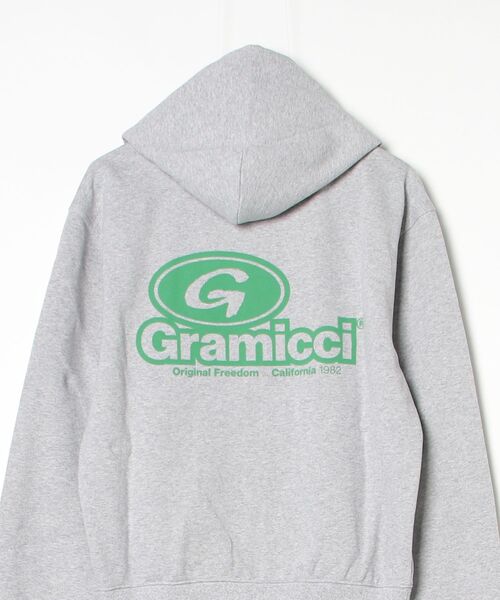 Gramicci(グラミチ)の「'82 ZIP HOODED SWEATSHIRT / 82ジップフーデッドスウェットシャツ Gramicci グラミチ(パーカー・メンズ・レッド系その他/ヘザーグレー/ブラック系その他・S/M/L/XL/XXL)」の7枚目の写真