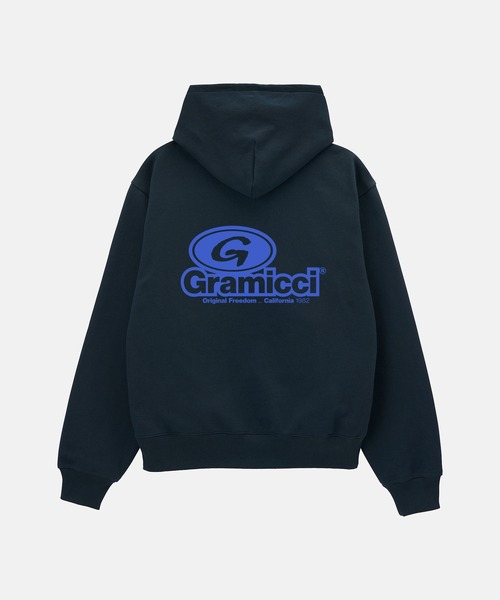 Gramicci(グラミチ)の「'82 ZIP HOODED SWEATSHIRT / 82ジップフーデッドスウェットシャツ Gramicci グラミチ(パーカー・メンズ・レッド系その他/ヘザーグレー/ブラック系その他・S/M/L/XL/XXL)」の4枚目の写真
