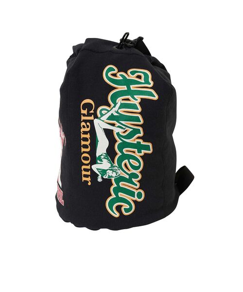 HYSTERIC GLAMOUR(ヒステリックグラマー)の「COLLEGE COLLAGE スウェットショルダーバッグ(ショルダーバッグ・レディース・ブラック/トップグレー・FREE)」の9枚目の写真
