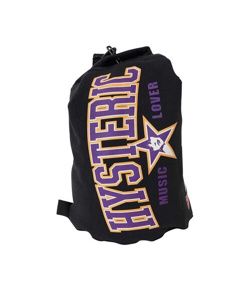 HYSTERIC GLAMOUR（ヒステリックグラマー）の「COLLEGE COLLAGE スウェットショルダーバッグ（ショルダーバッグ・レディース・ブラック/トップグレー・FREE）」の11枚目の写真