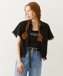 MILKFED.（ミルクフェド）の「SHEER SCALLOP SHIRT（シャツ/ブラウス）」