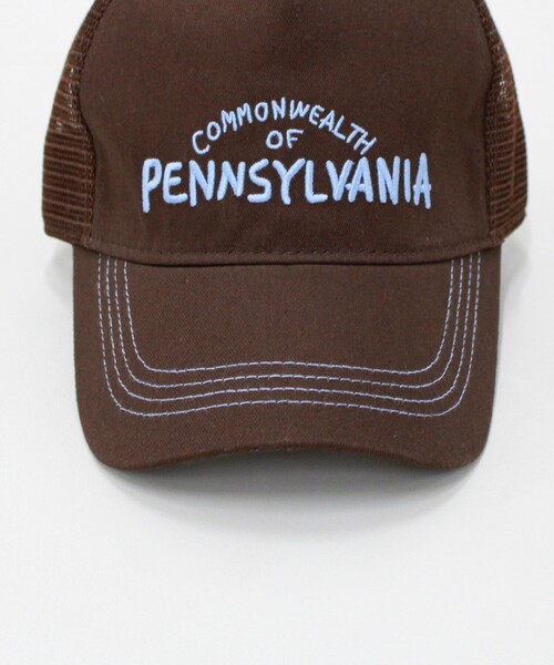 fredy emue（フレディエミュ）の「【CASSELINI/キャセリーニ】刺しゅうメッシュキャップ（キャップ・レディース・ブラウン/アイボリー/ライトブルー・FREE）」の12枚目の写真