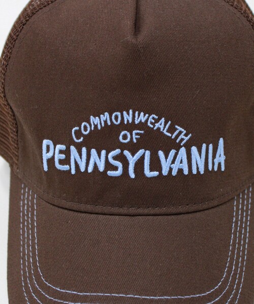 fredy emue（フレディエミュ）の「【CASSELINI/キャセリーニ】刺しゅうメッシュキャップ（キャップ・レディース・ブラウン/アイボリー/ライトブルー・FREE）」の16枚目の写真