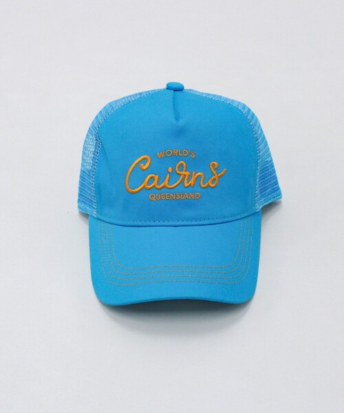 fredy emue（フレディエミュ）の「【CASSELINI/キャセリーニ】刺しゅうメッシュキャップ（キャップ・レディース・ブラウン/アイボリー/ライトブルー・FREE）」の18枚目の写真