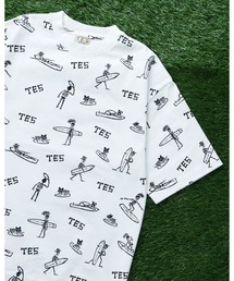 The Endless Summer（エンドレスサマー）の「TES ENDLESS SURFIN ALL OVER T-SHIRT / ビッグシルエットTシャツ（Tシャツ/カットソー）」