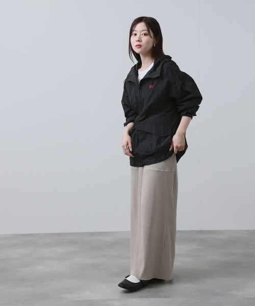 NAVY(ネイビー)の「【NAVY/ ネイビー】針抜き テレコ Iラインスカート(スカート・レディース・ブラック/ベージュ/チャコール・L/M)」の17枚目の写真