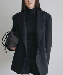 セール】Herringbone Wool Jacket（テーラードジャケット）｜anuke
