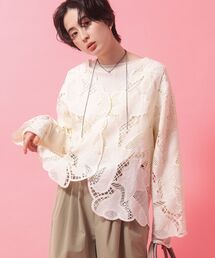 Green　Parks | レースカーディガン(カーディガン/ボレロ)