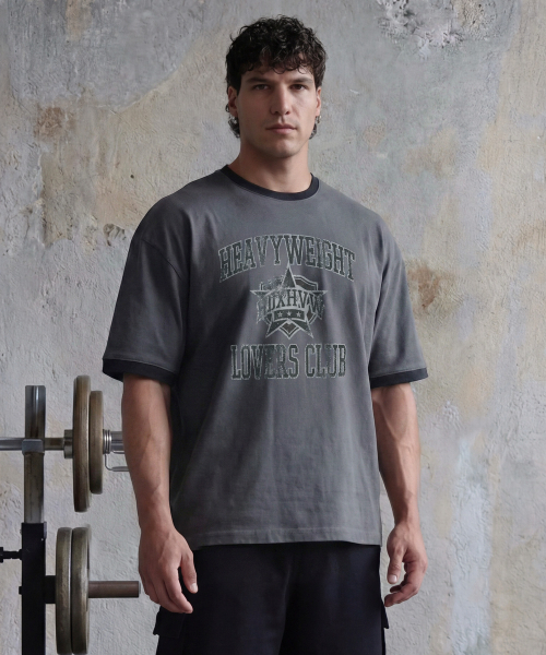 HDEX(エイチデックス)の「LVS クラブショートスリーブ (チャコール)(Tシャツ/カットソー・メンズ・チャコール・MEDIUM/LARGE/X-LARGE/2XL)」の3枚目の写真