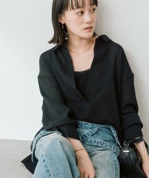 RIVE DROITE | 【涼し気な抜け感】メッシュスキッパーシャツ(シャツ/ブラウス)