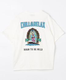 chillax（チラックス）の「限定展開 CHILLAX/チラックス スラブ天竺プリントS/S TEE（Tシャツ/カットソー）」