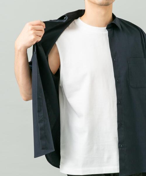 URBAN RESEARCH ROSSO MEN（アーバンリサーチロッソメン）の「『WEB限定』『XLサイズあり』『UR TECH』汗ジミ防止タンクトップ（タンクトップ・メンズ・ネイビー/ホワイト系その他/ホワイト/ブラック系その他/グレー/ブラック・MEDIUM/SMALL/X-LARGE/LARGE）」の7枚目の写真