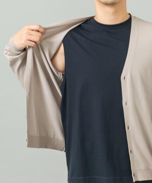 URBAN RESEARCH ROSSO MEN（アーバンリサーチロッソメン）の「『WEB限定』『XLサイズあり』『UR TECH』汗ジミ防止タンクトップ（タンクトップ・メンズ・ネイビー/ホワイト系その他/ホワイト/ブラック系その他/グレー/ブラック・MEDIUM/SMALL/X-LARGE/LARGE）」の20枚目の写真