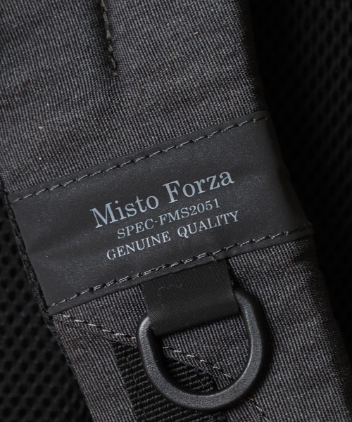 Misto Forza(ミストフォルツァ)の「Misto Forza デイパック エクスパンダブル仕様 16~23L(バックパック/リュック・メンズ・ダークグレー/ブラック・フリー)」の10枚目の写真