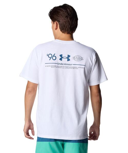 UNDER ARMOUR(アンダーアーマー)の「UAヘビーウエイト グラフィック ショートスリーブ Tシャツ(ライフスタイル/メンズ)(Tシャツ/カットソー・メンズ・ホワイト・3XL/S/XL/2XL/L/M)」の5枚目の写真