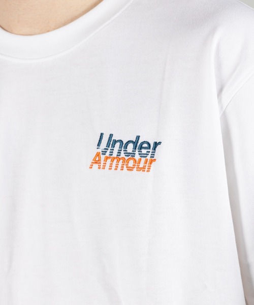UNDER ARMOUR(アンダーアーマー)の「UAヘビーウエイト グラフィック ショートスリーブ Tシャツ(ライフスタイル/メンズ)(Tシャツ/カットソー・メンズ・ホワイト・3XL/S/XL/2XL/L/M)」の8枚目の写真