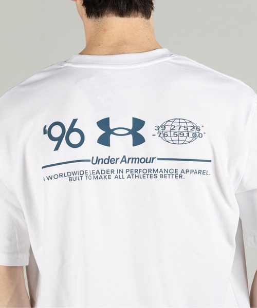 UNDER ARMOUR(アンダーアーマー)の「UAヘビーウエイト グラフィック ショートスリーブ Tシャツ(ライフスタイル/メンズ)(Tシャツ/カットソー・メンズ・ホワイト・3XL/S/XL/2XL/L/M)」の7枚目の写真