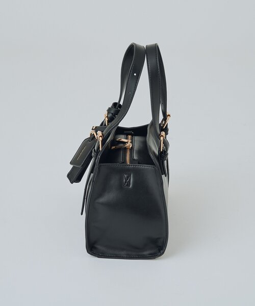 mystic(ミスティック)の「【WEB限定 / @sktnnm企画】リップチャーム付きminiボストンBAG(ボストンバッグ・レディース・アイボリー/ブラック・ONE SIZE)」の12枚目の写真