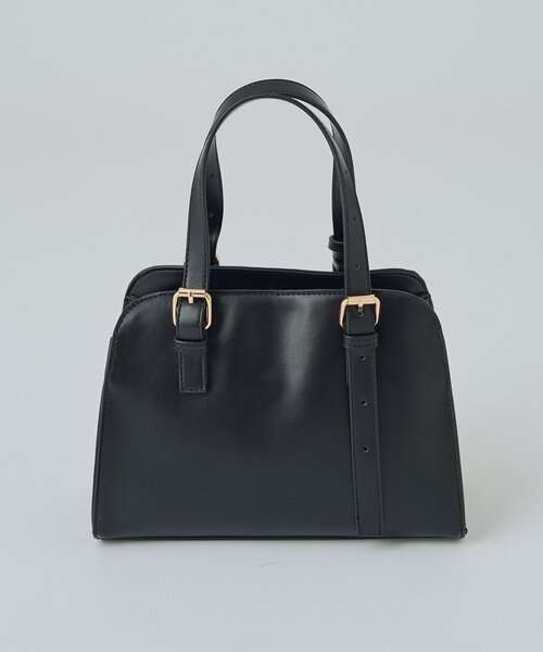 mystic(ミスティック)の「【WEB限定 / @sktnnm企画】リップチャーム付きminiボストンBAG(ボストンバッグ・レディース・アイボリー/ブラック・ONE SIZE)」の13枚目の写真
